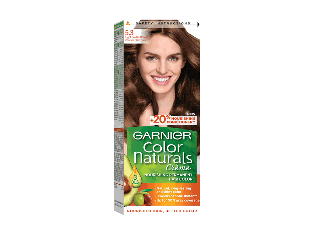Garnier Color Naturals 5.3 Light Golden Brown Hair Dye
