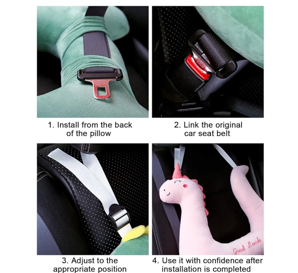 Jouka Joue Children's Car Sleeping Pillow