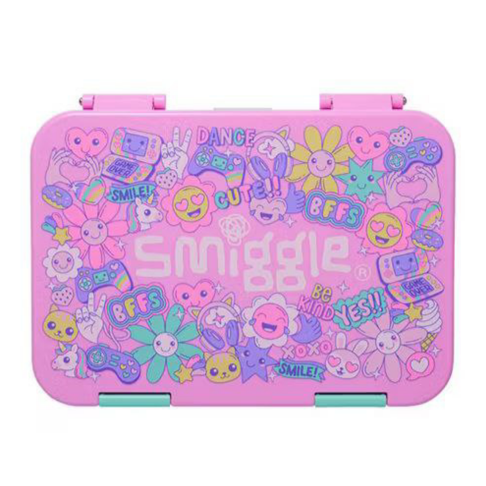 Smiggle Lunch Box - Flower | 21x15x4.5