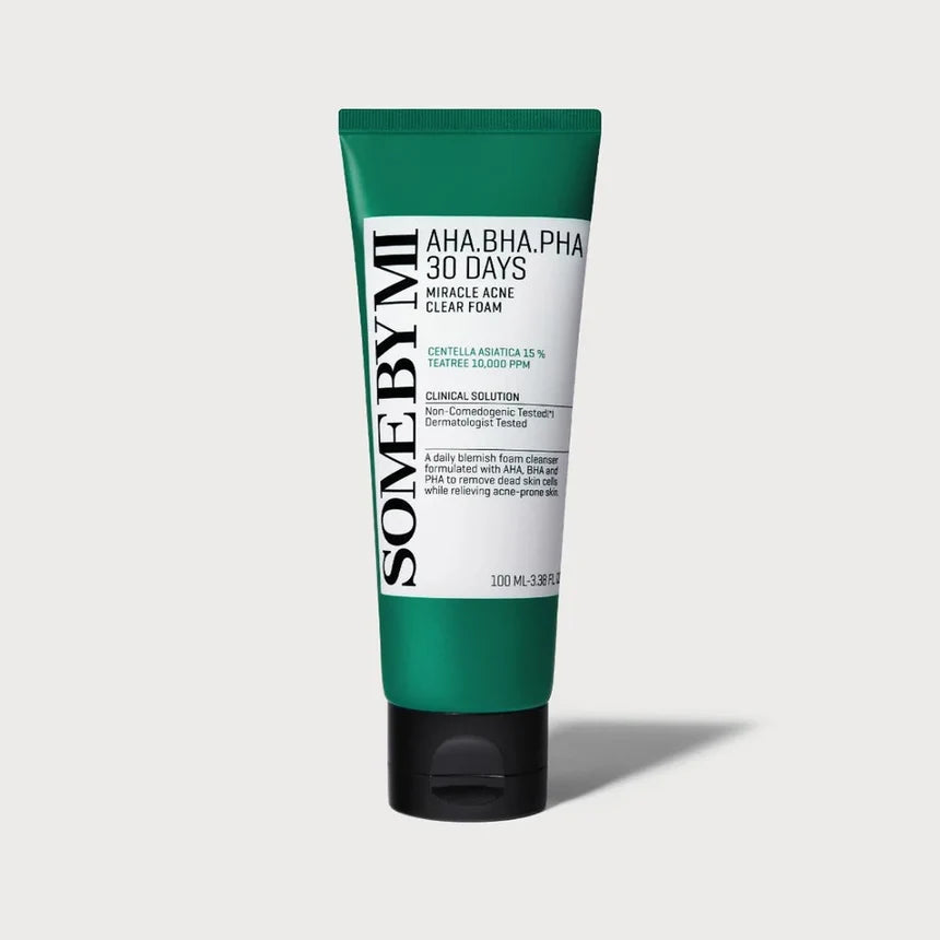 Some By Mi AHA-BHA-PHA 30 Days Miracle Acne Clear Foam 100ml