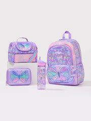 Smiggle Backpack Butterflies 5 pieces Set