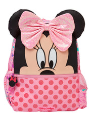 Smiggle Minnie Mouse Hoodie Backpack 38cm