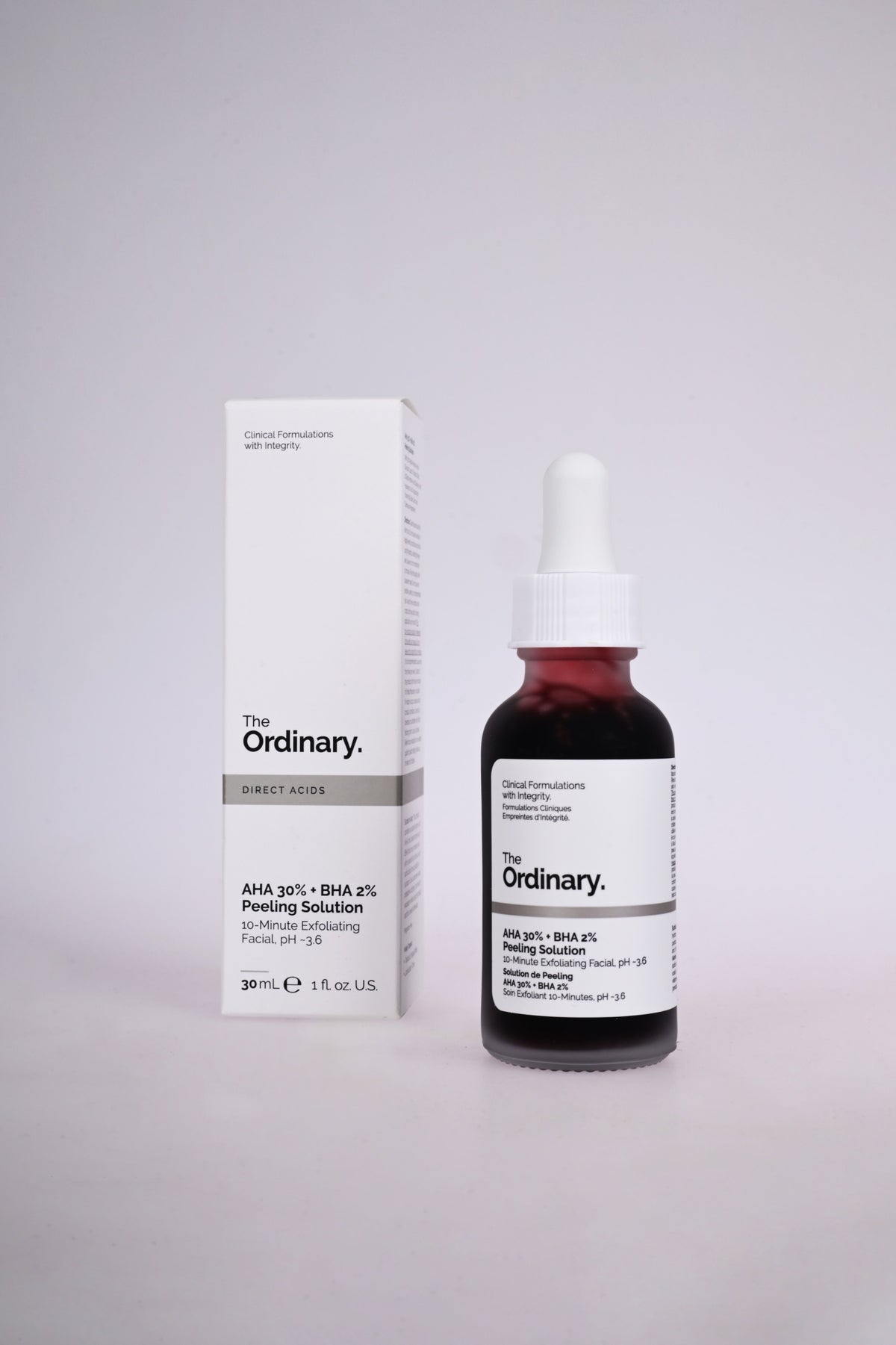 The Ordinary AHA 30% + BHA 2% Peeling Solution