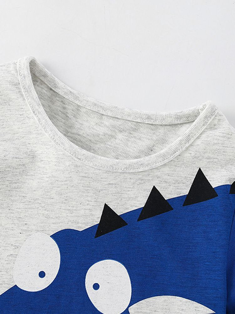 Kids’ Cotton Dinosaur T-Shirt | 3–9Y