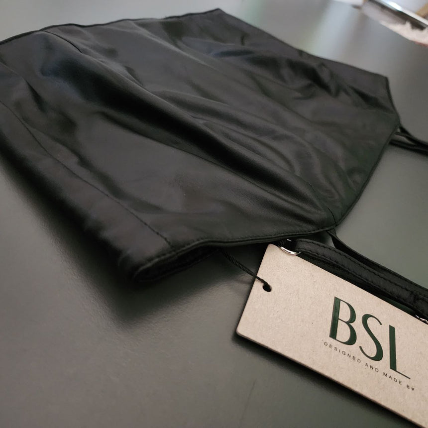 BSL Black Women's Crop Top Size M