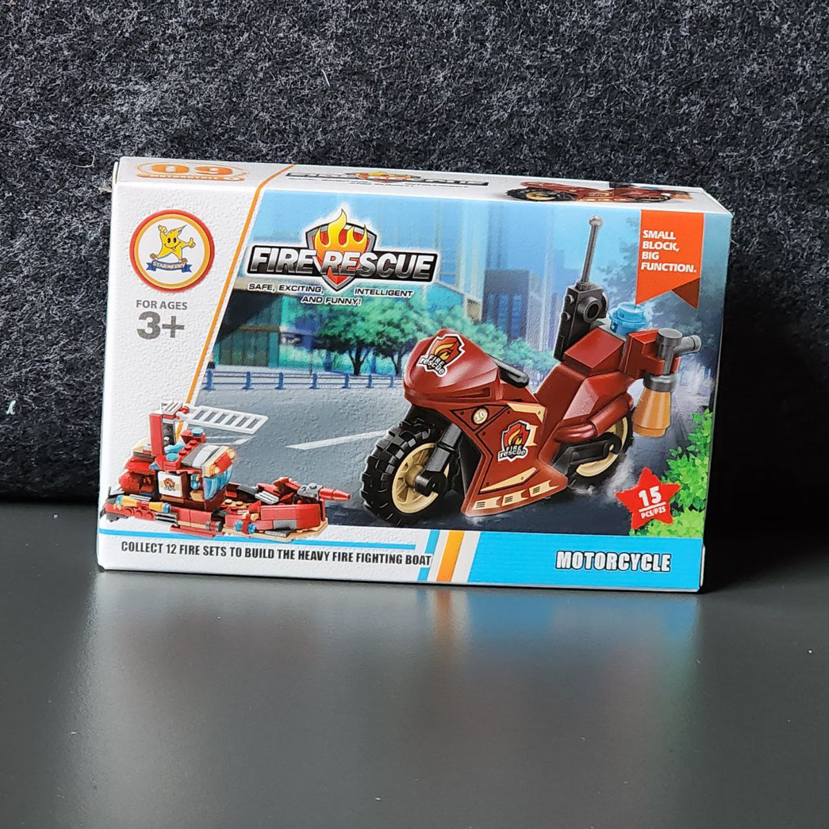 Building Blocks Fire Rescue 12in1 - Full Box - 4+