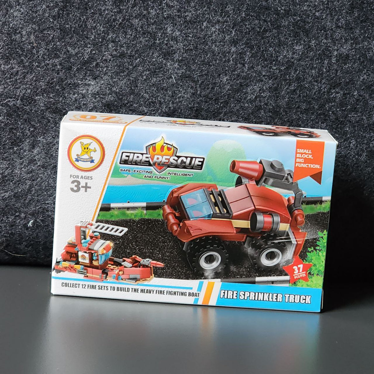 Building Blocks Fire Rescue 12in1 - Full Box - 4+