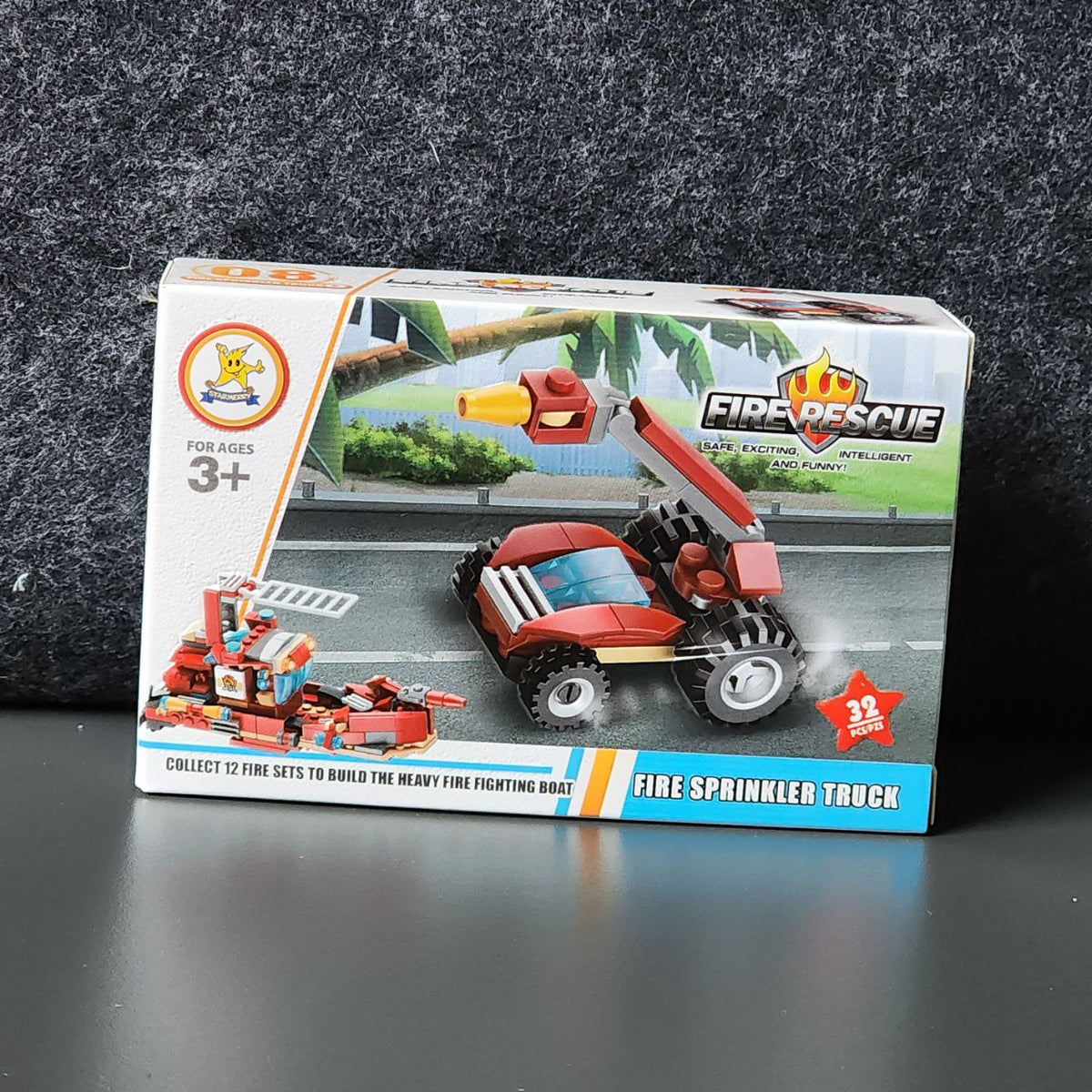 Building Blocks Fire Rescue 12in1 - Full Box - 4+