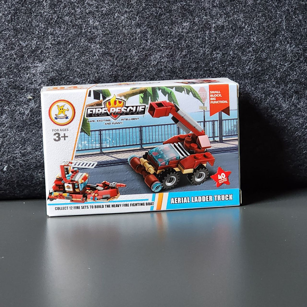 Building Blocks Fire Rescue 12in1 - Full Box - 4+
