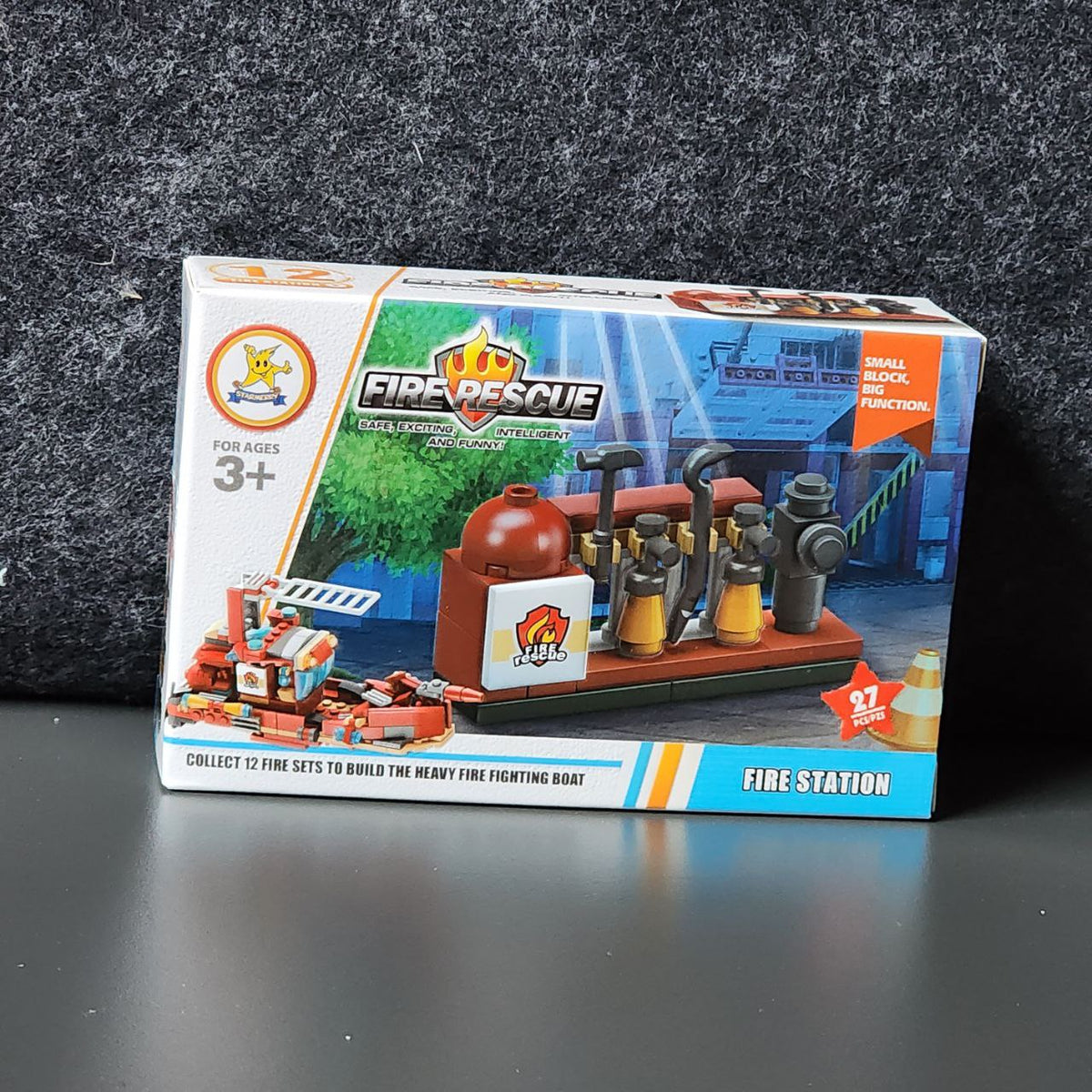 Building Blocks Fire Rescue 12in1 - Full Box - 4+