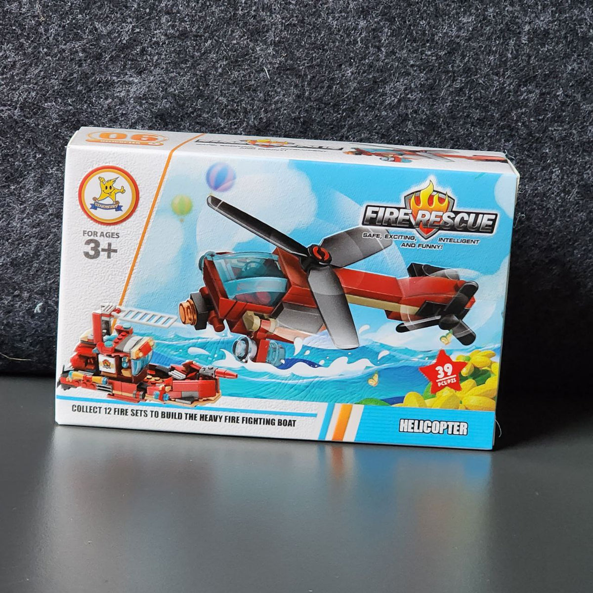 Building Blocks Fire Rescue 12in1 - Full Box - 4+