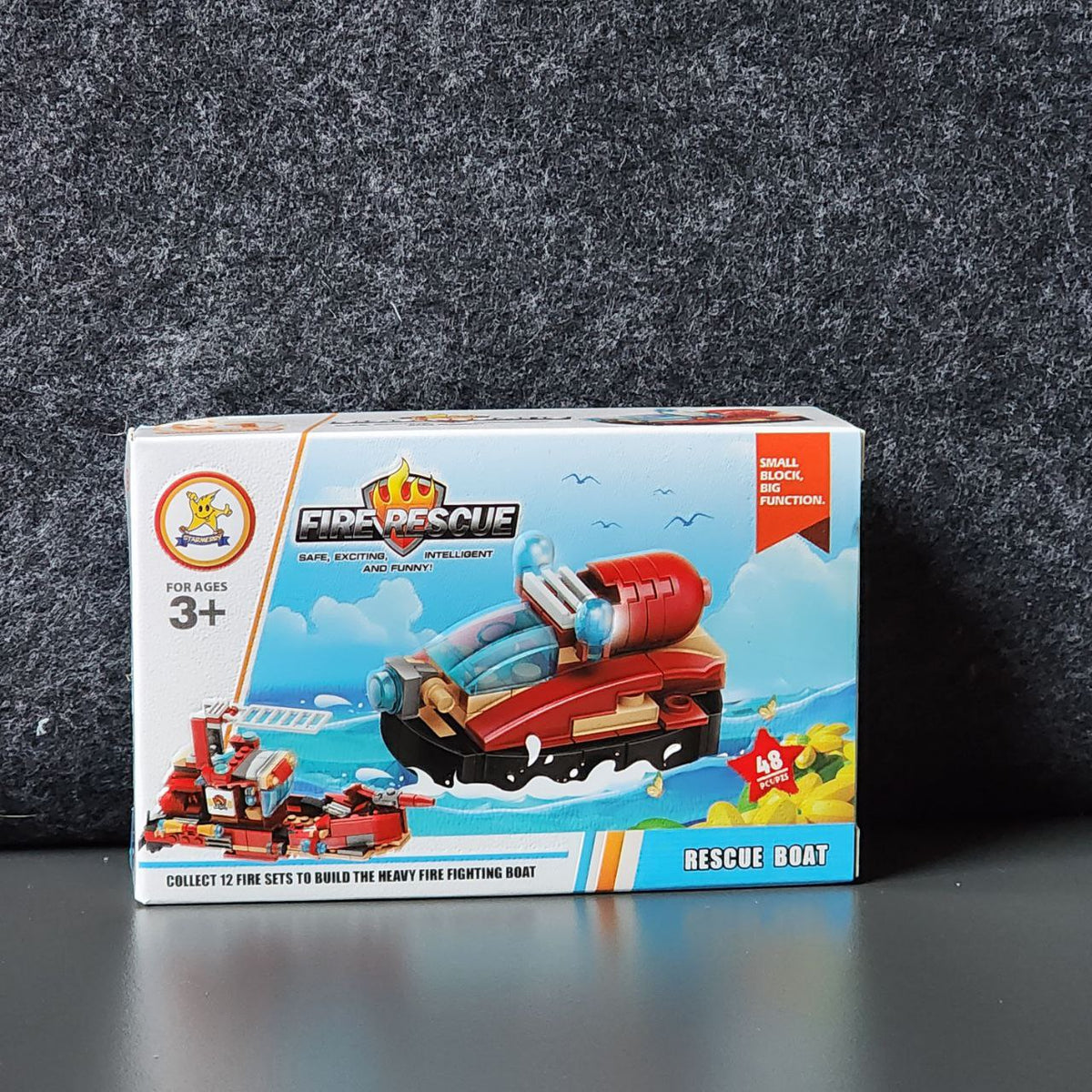 Building Blocks Fire Rescue 12in1 - Full Box - 4+