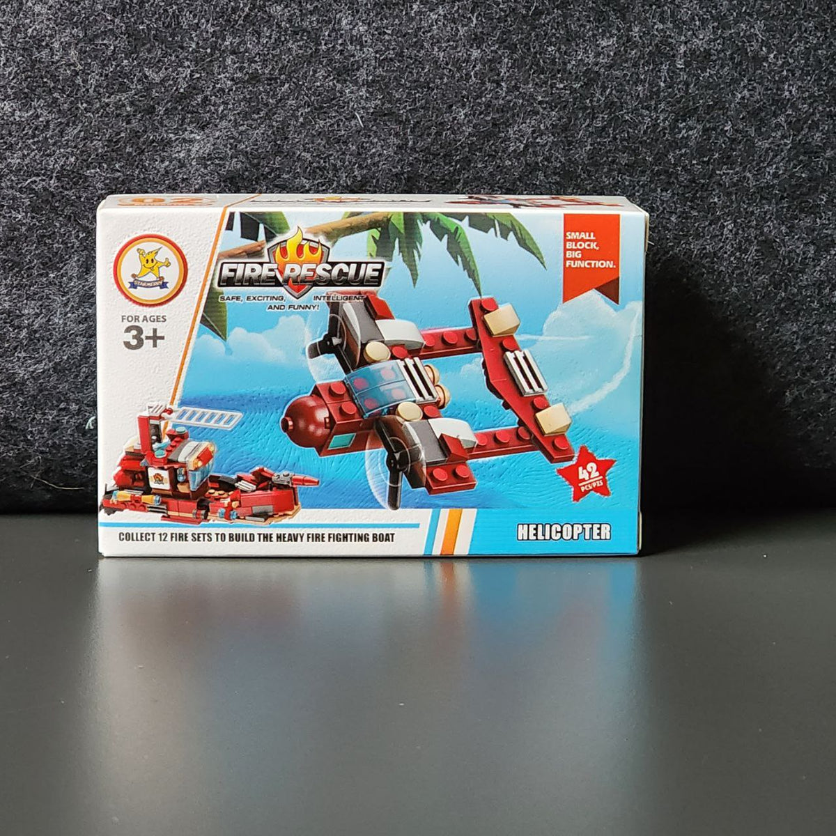 Building Blocks Fire Rescue 12in1 - Full Box - 4+