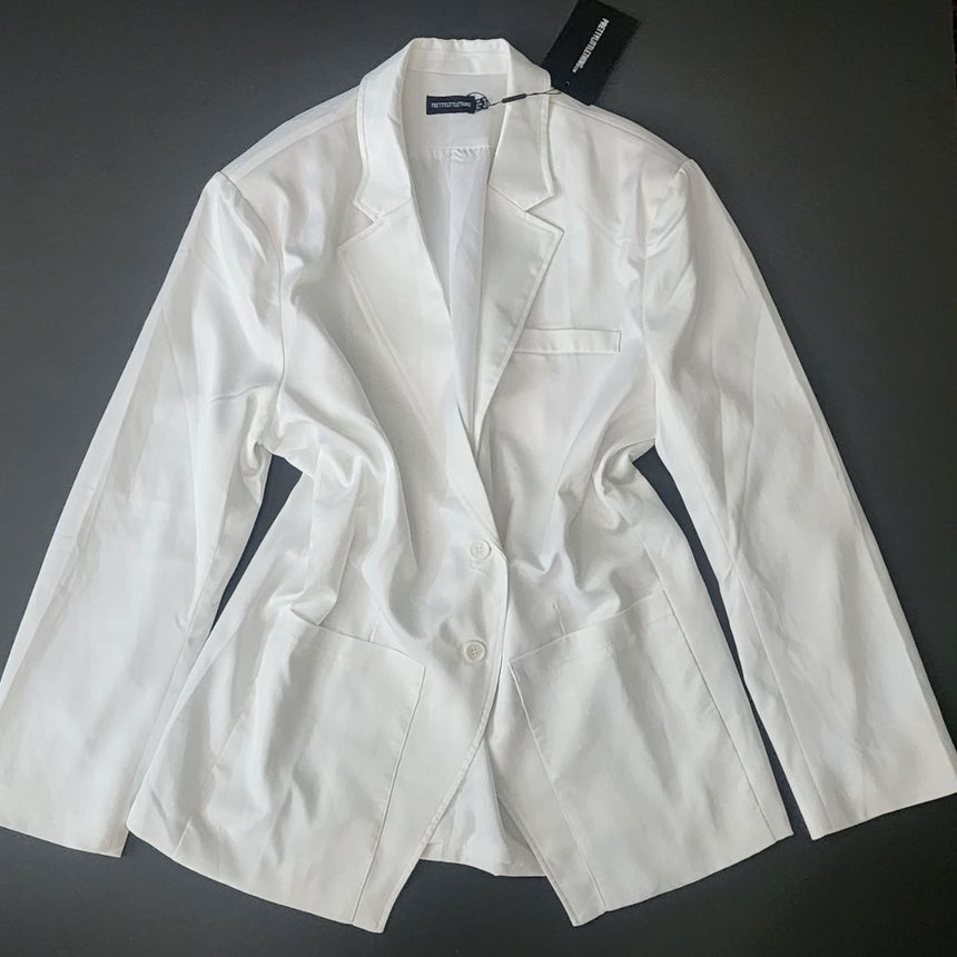 PrettyLittleThing Blazer Button Oversized Size S