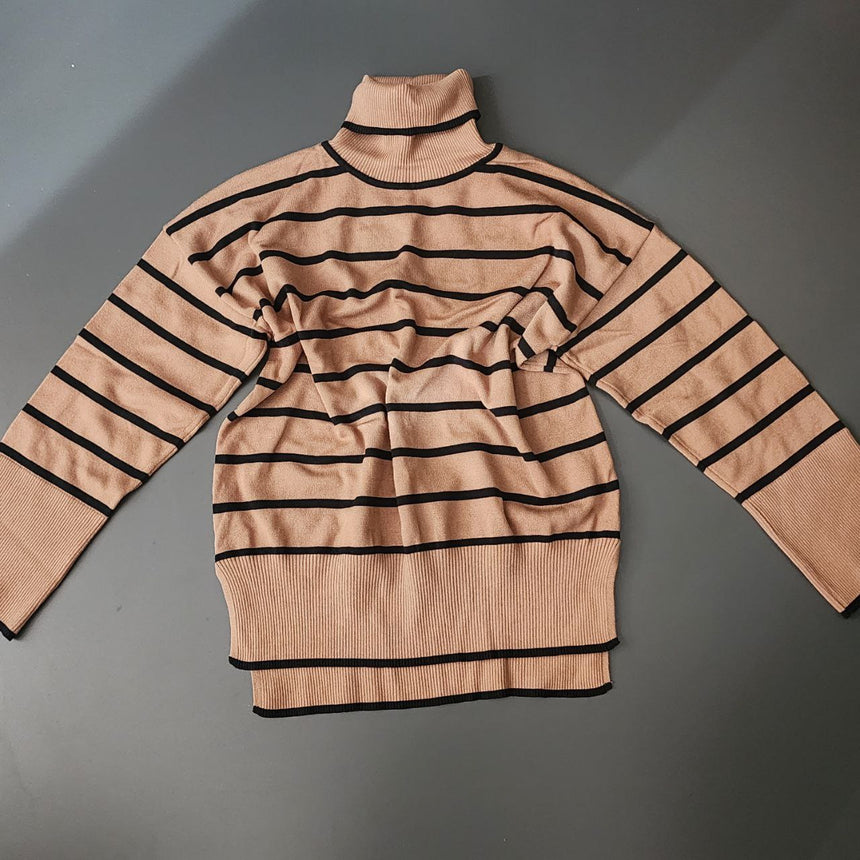 Sweatshirt For Women Cotton High Neck Size L