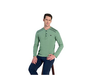Poleren Men’s Turkish Cotton Pyjama Sage Green
