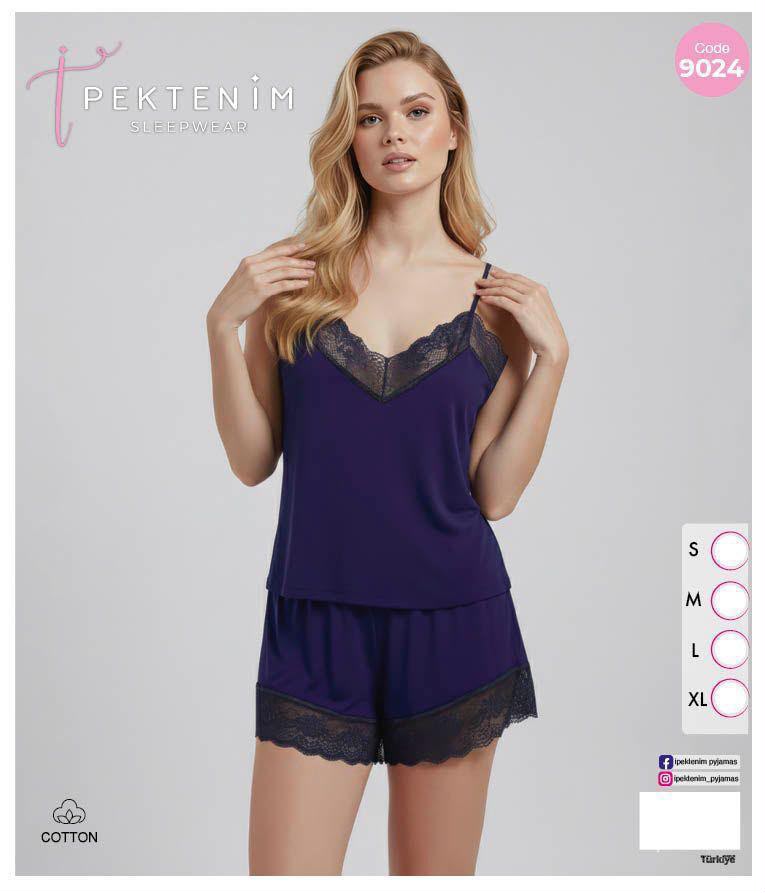 Women Pyjamas Cotton Shorts 9024