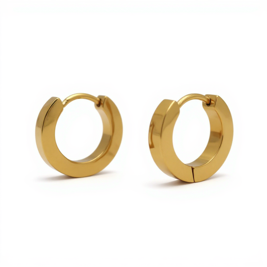 Bold Huggies Earrings 1.4cm