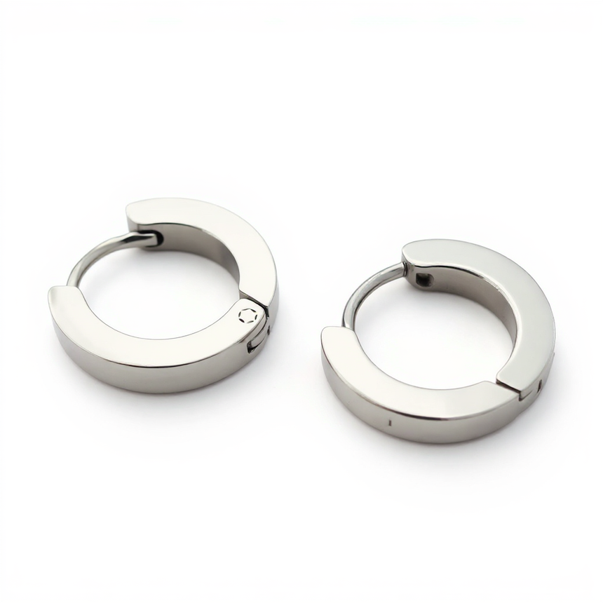 Bold Huggies Earrings 1.4cm