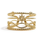 Adjustable Shining Star Ring