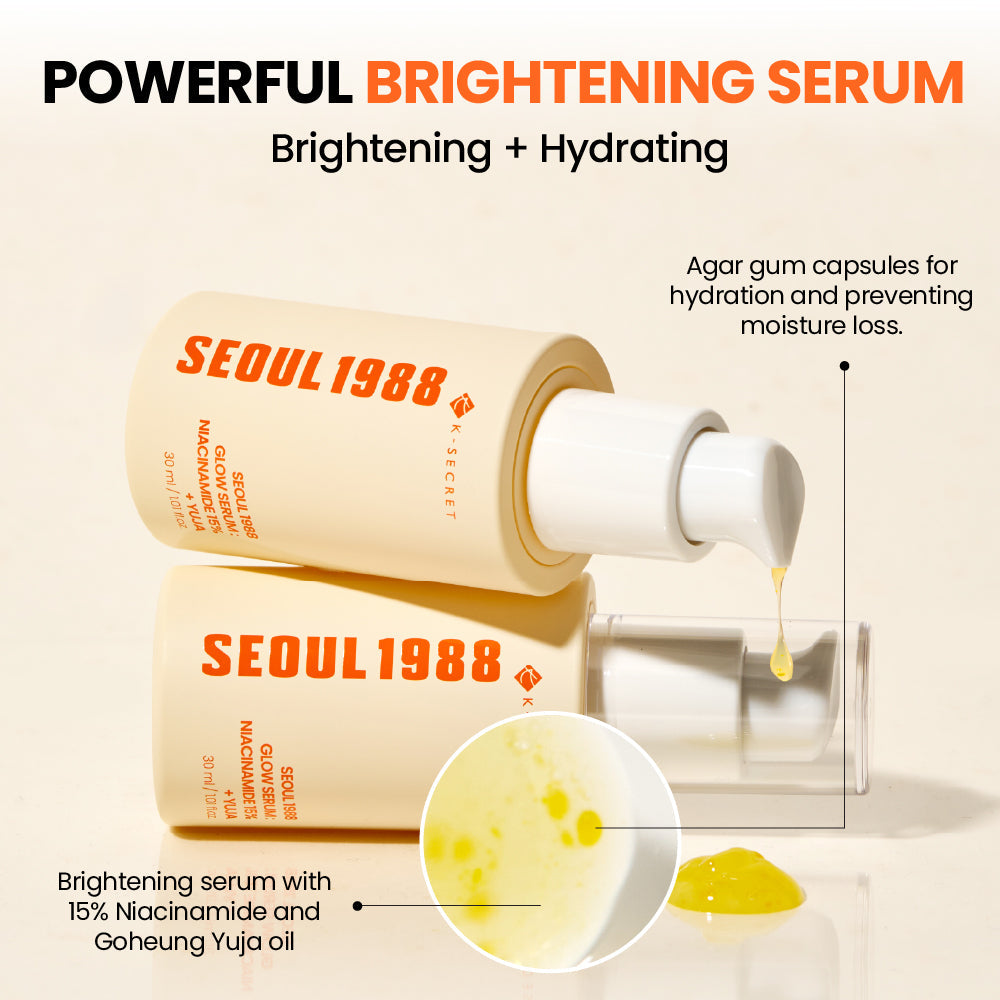 Seoul 1988 Glow Serum — Niacinamide 15% & Yuja
