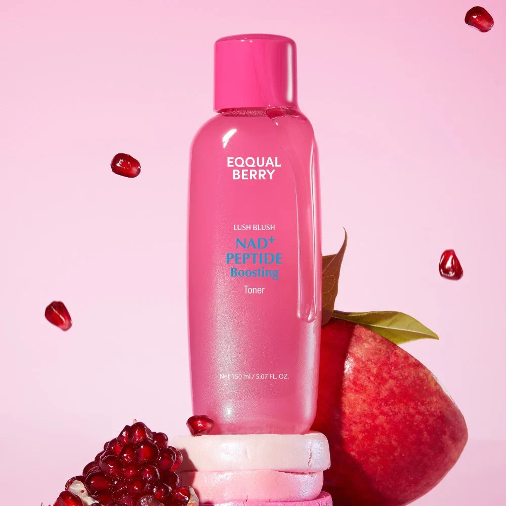 Eqqualberry Lush Blush NAD+ Peptide Boosting Toner