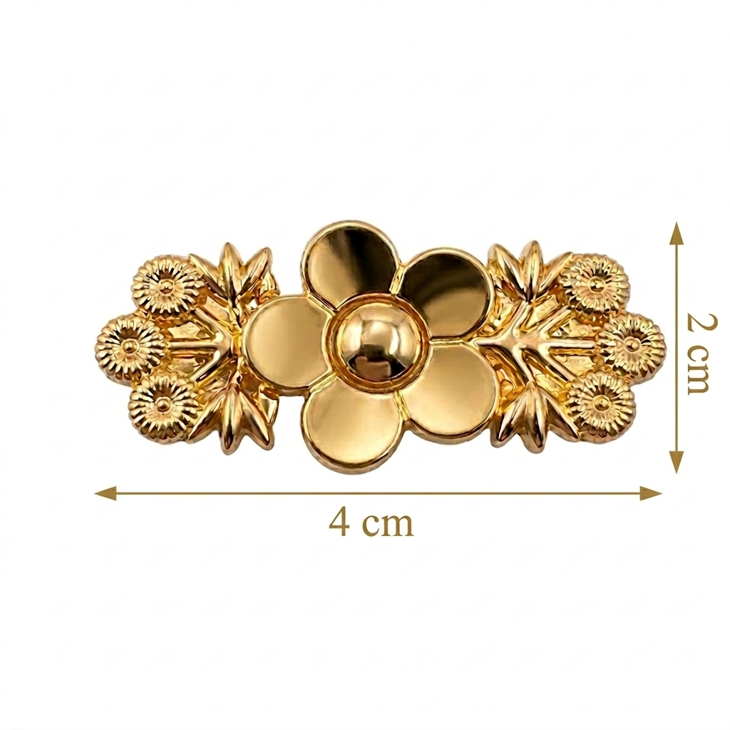 Floral Waist Adjusters – Gold & Silver Gold Petit Détail Lebanon