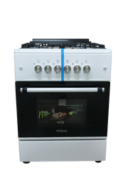 Generallux 4 Burner Gas Cooker white
