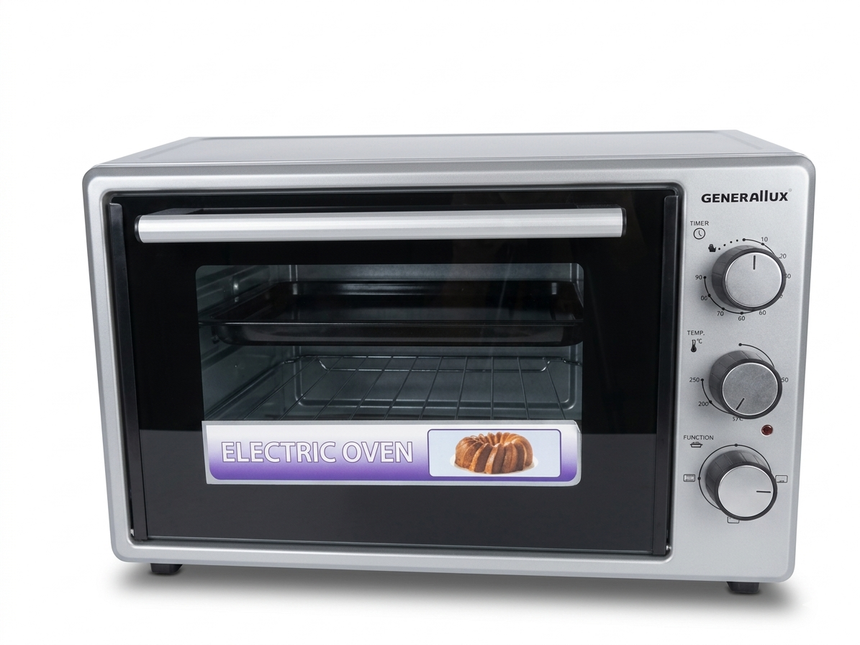 Generallux Electric Oven Silver