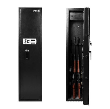 Aegis Gun Safes for Rifles and Shotguns 145x35x35 cm