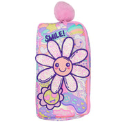 Smiggle Pencil Case | Pink Flower