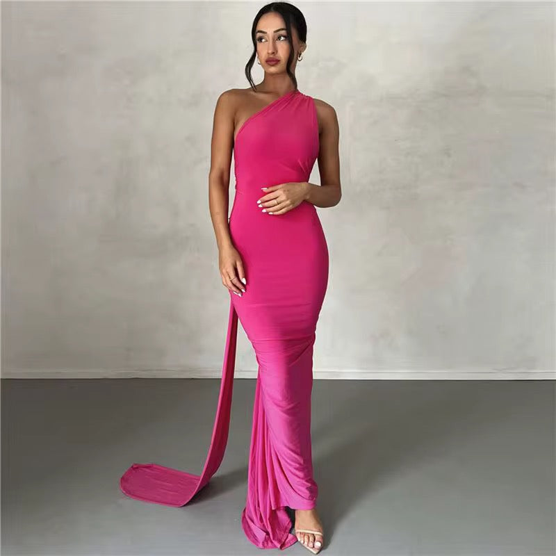 Sexy Back Long Dress