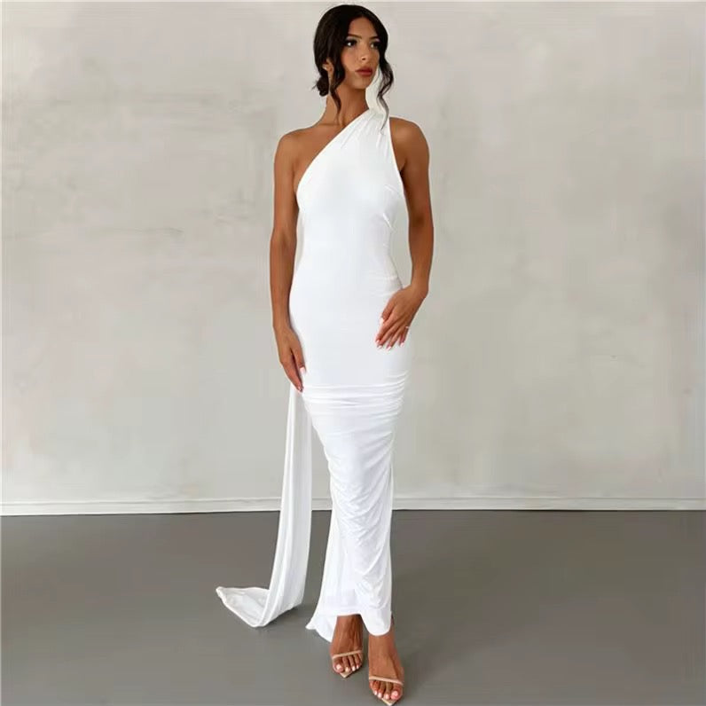Sexy Back Long Dress