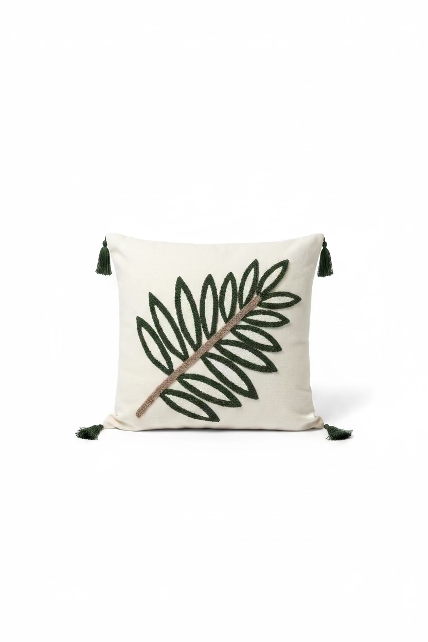 Leaf Line Cushion Cover