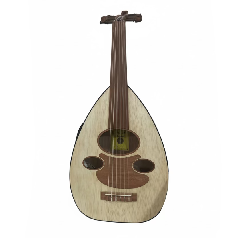 Karout Electro-Acoustic Oud – Fishman Electronics, with Leather Bag