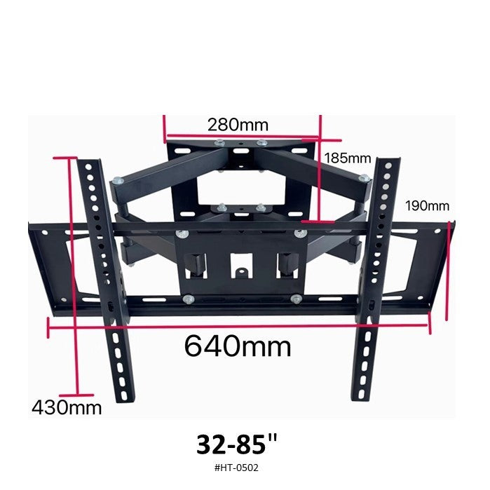 Tv Wall Mount Full Motion 50 kg