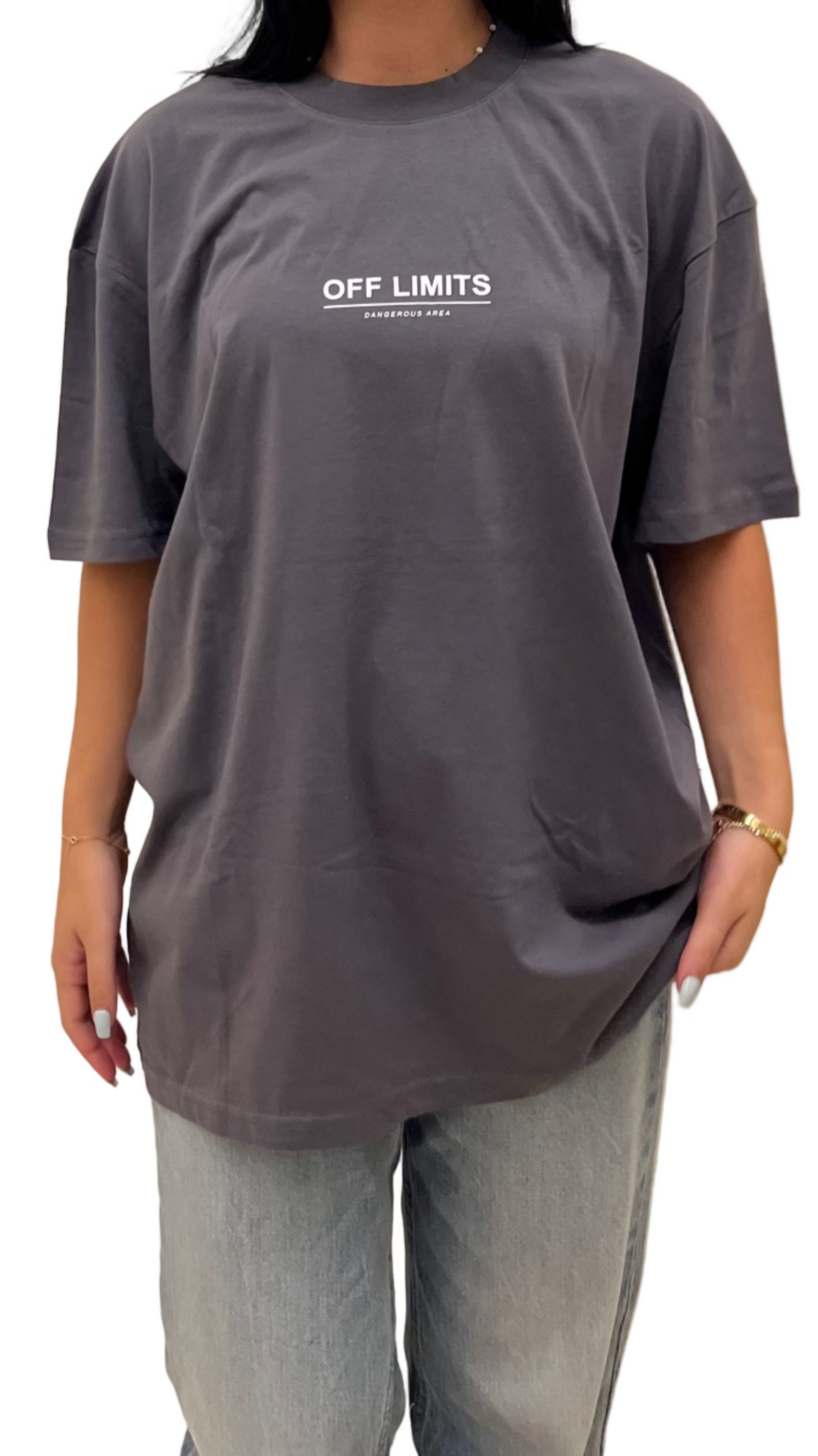 Yourturn Off Limits T-Shirt Grey