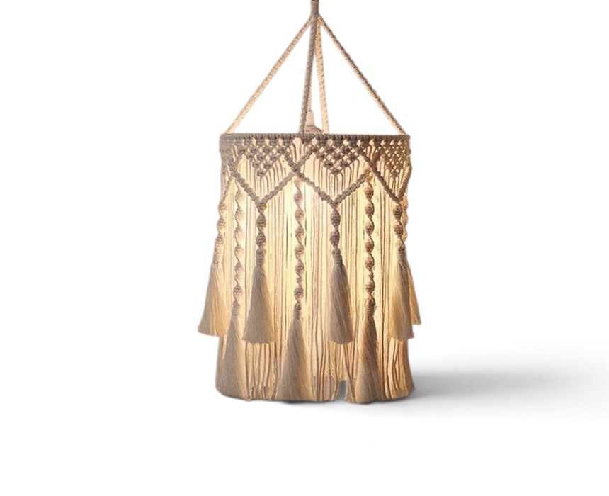 Off-White Ceiling Lampshade