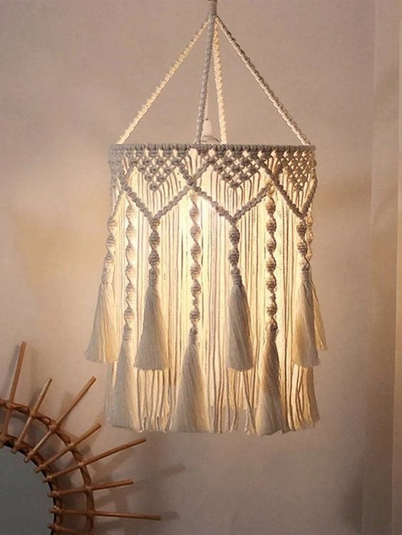 Off-White Ceiling Lampshade