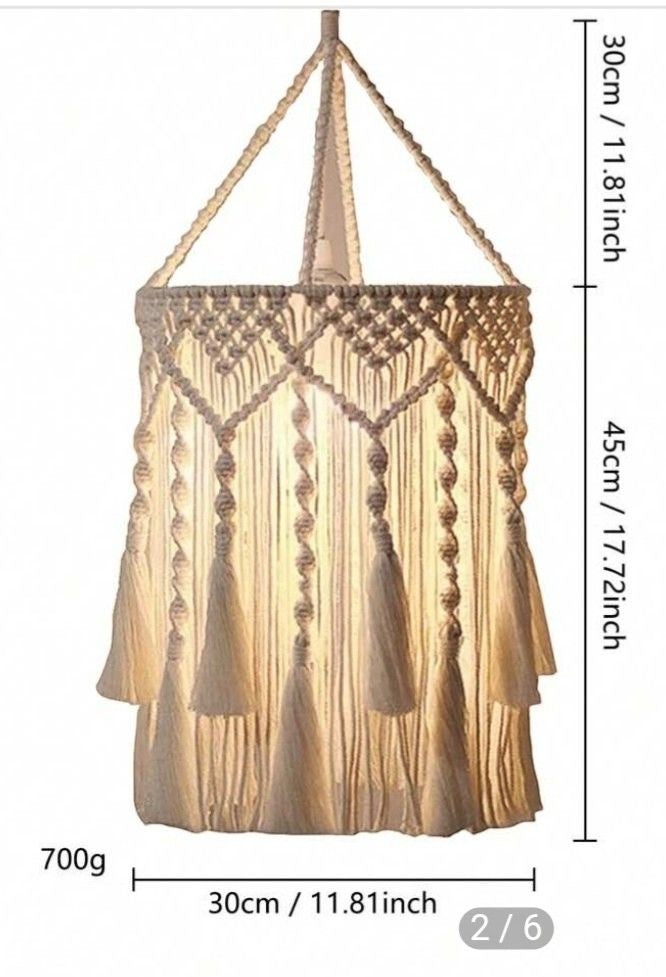 Off-White Ceiling Lampshade