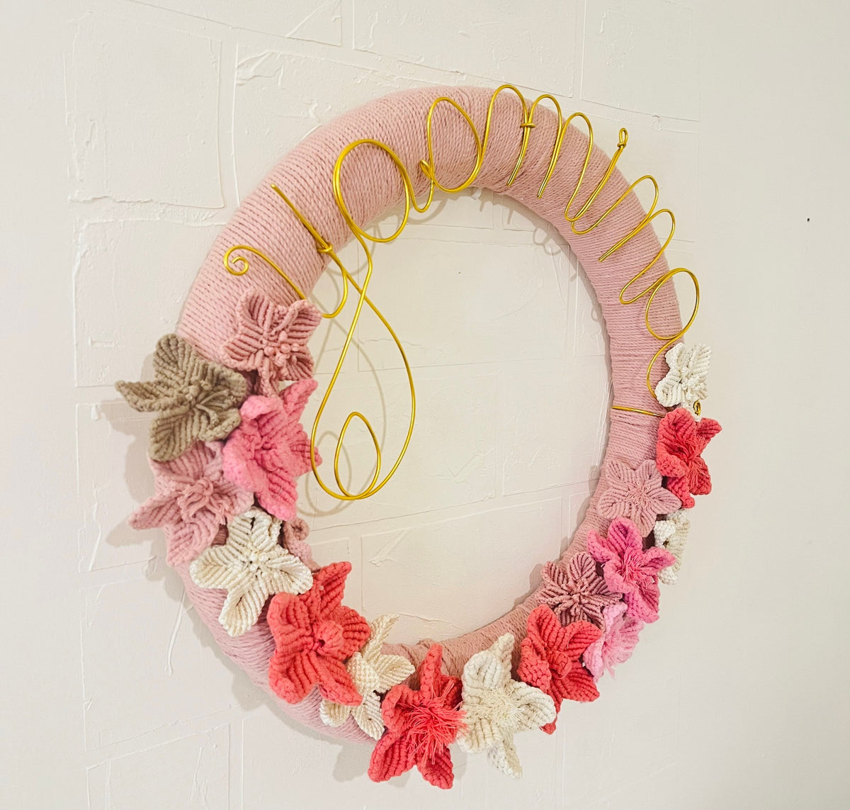 Floral Wall Hanger