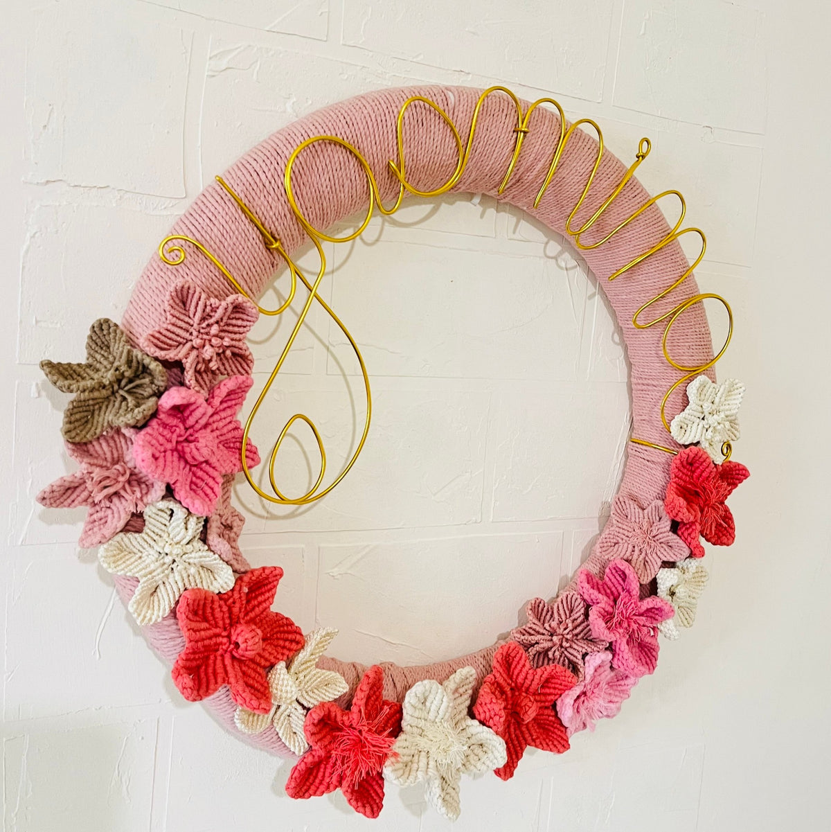 Floral Wall Hanger