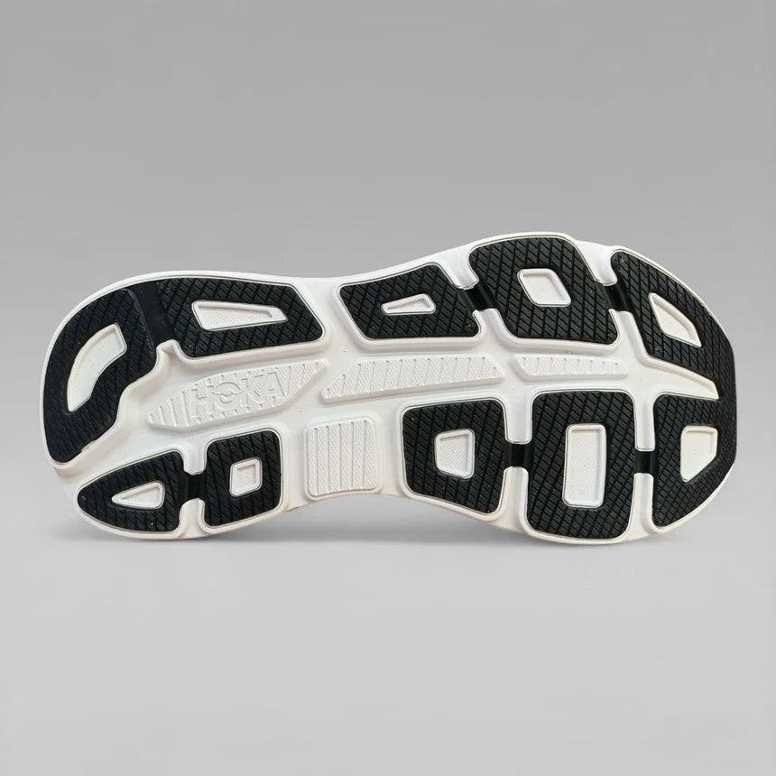Hoka Men Running Shoes Bondi 9 White Black
