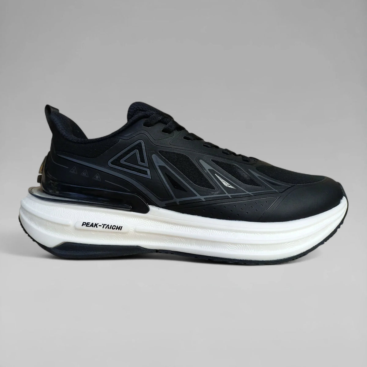 Peak Women Waterproof Running Shoes Black White