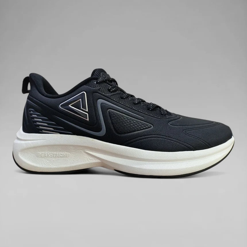 Peak Women Taichi Running Shoes Black White ET44108H
