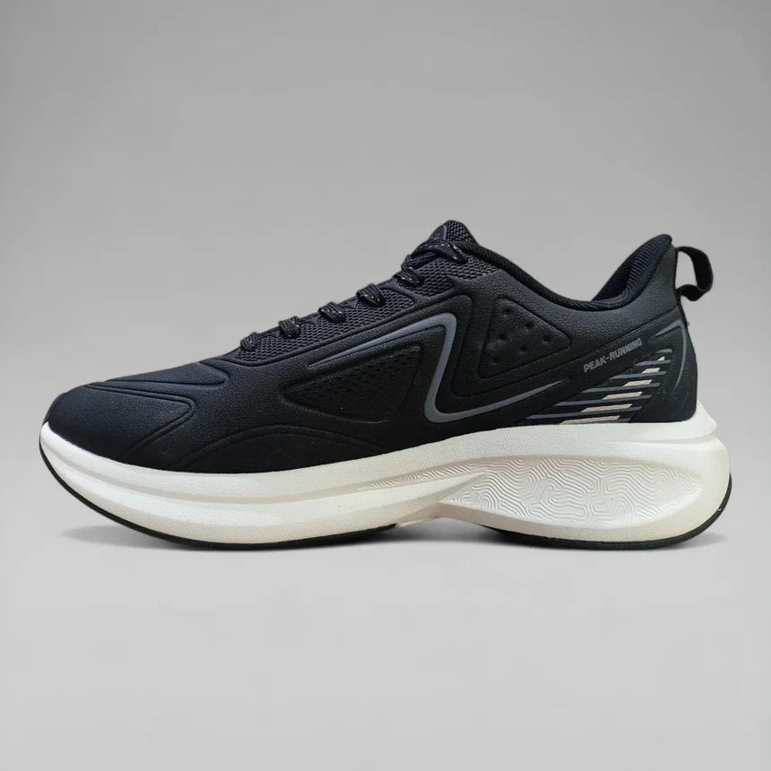 Peak Women Taichi Running Shoes Black White ET44108H