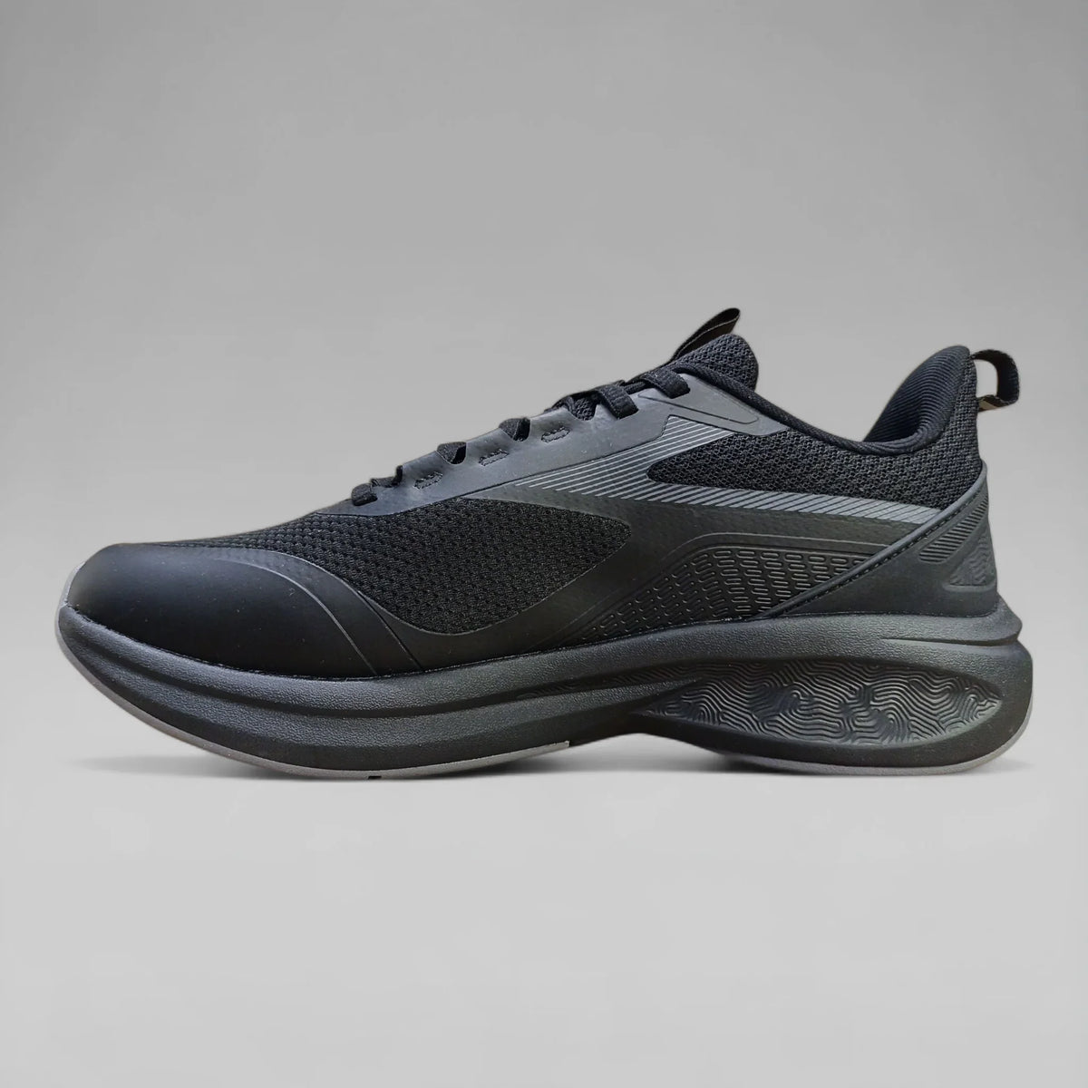 Peak Men Running Shoes Taichi All Black