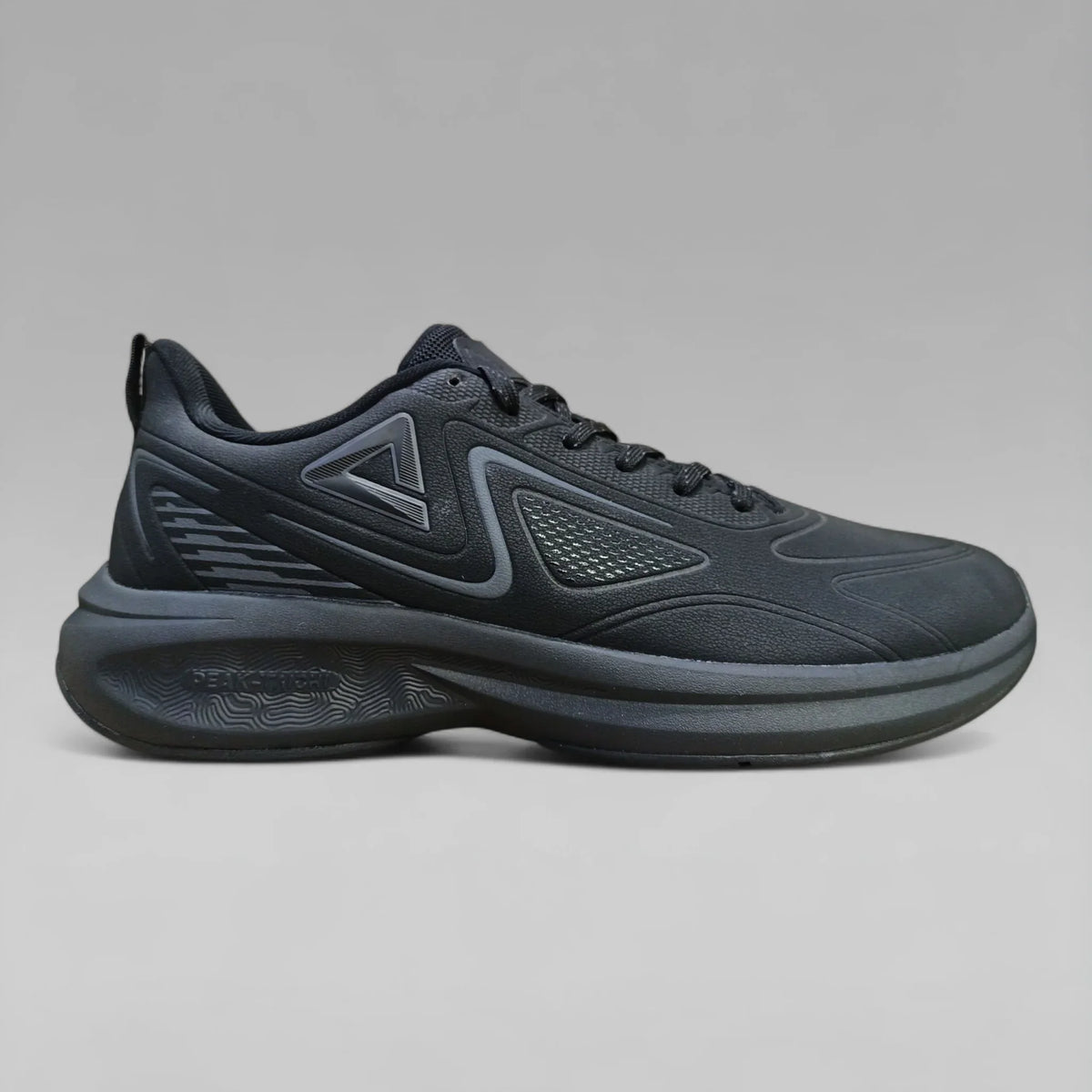 Peak Men Running Shoes Taichi All Black