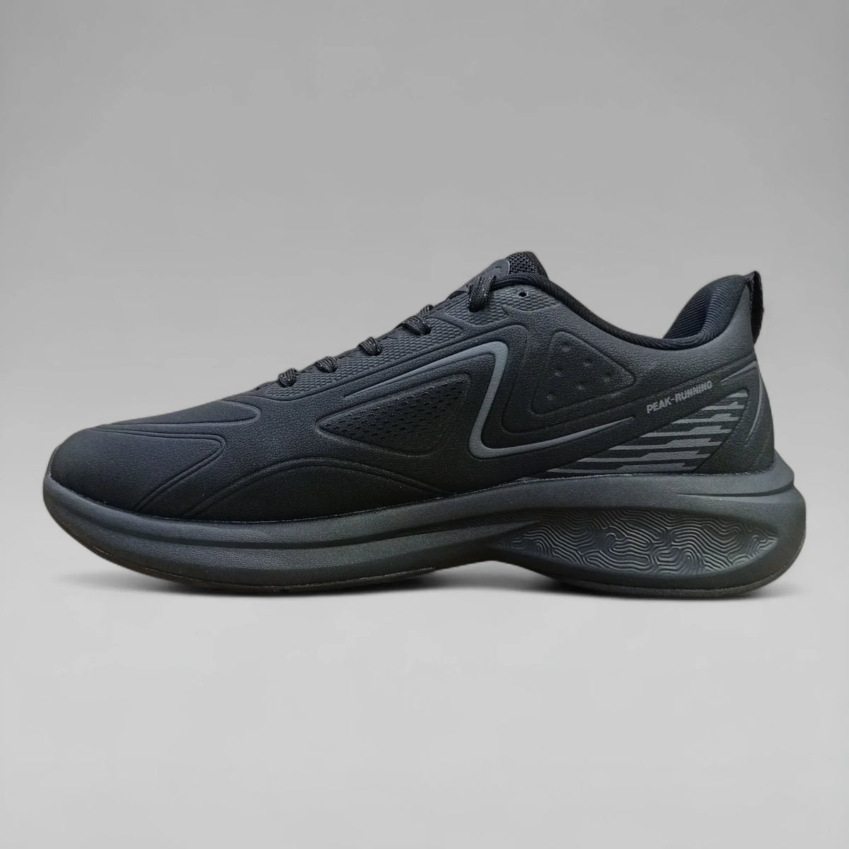 Peak Men Running Shoes Taichi All Black