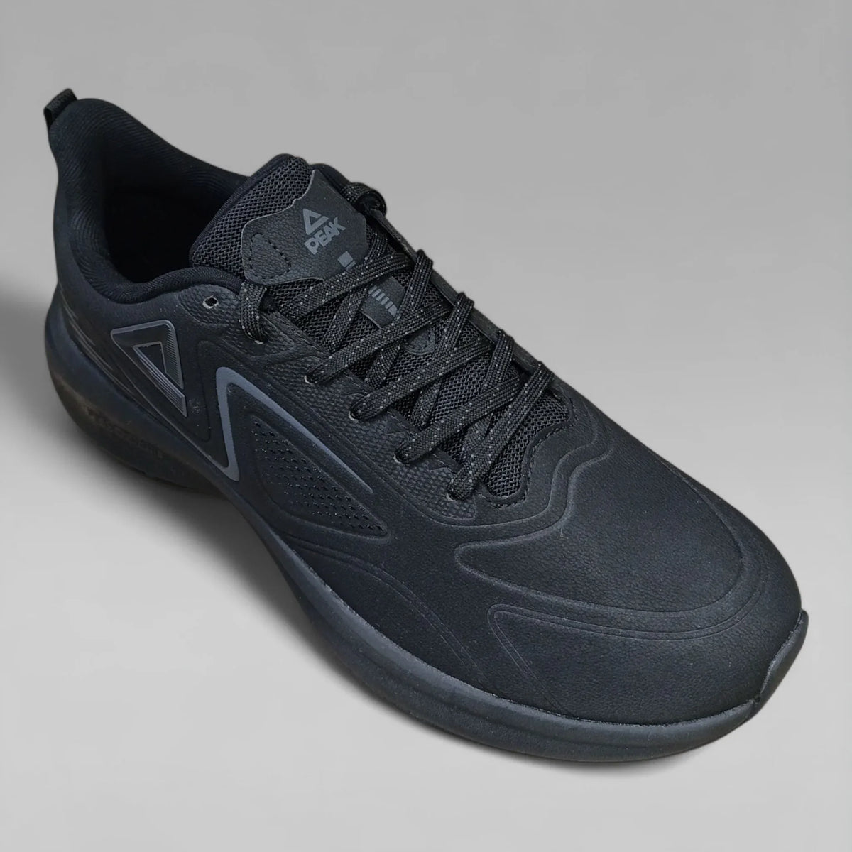 Peak Men Running Shoes Taichi All Black